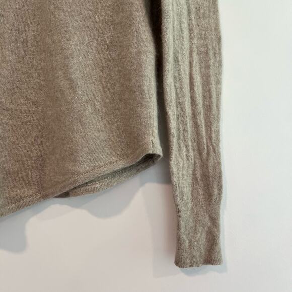 Madewell‎ Women's Merino Wool Alpaca Light Tan Crewneck Sweater Size Small - Picture 2 of 9